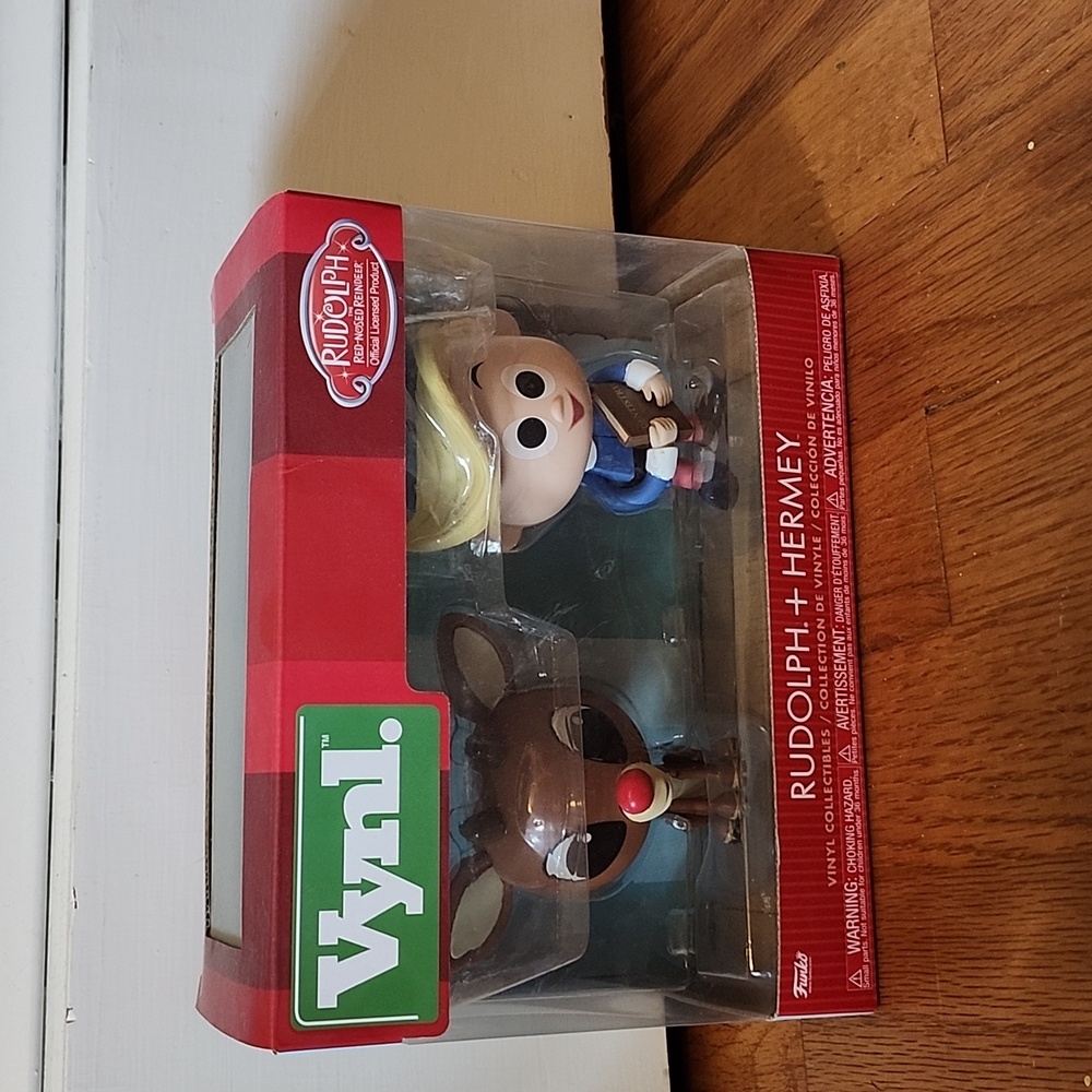 Funko Vynl Rudolph and Hermey